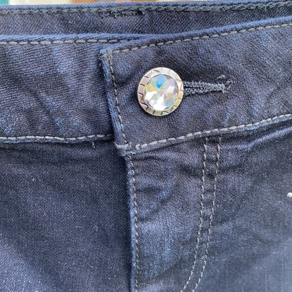 Standards & Practices denim shorts with sparkles - Picture 12 of 13